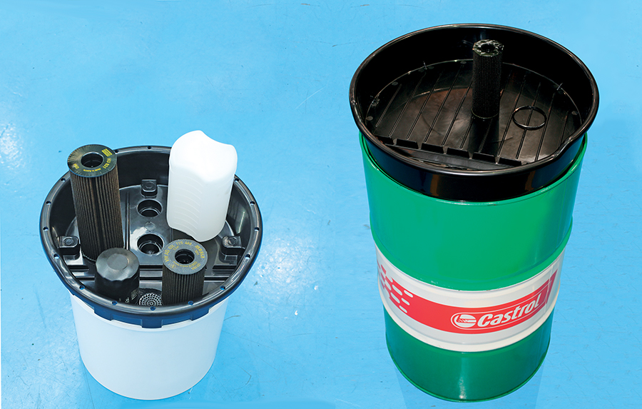 Clean and convenient waste oil disposal