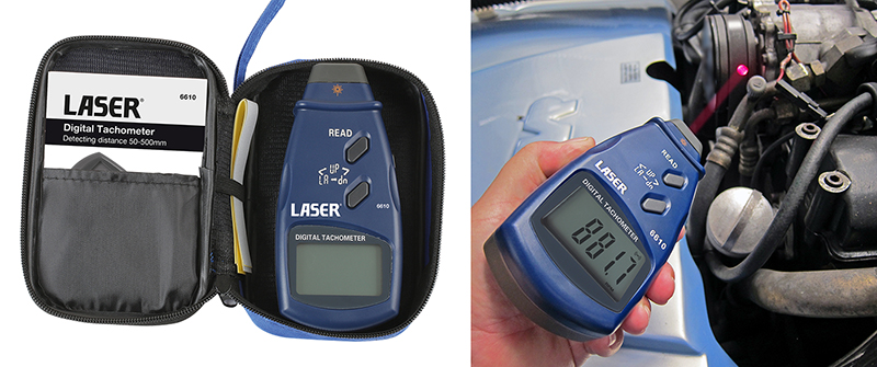 Portable and very accurate Digital Tachometer