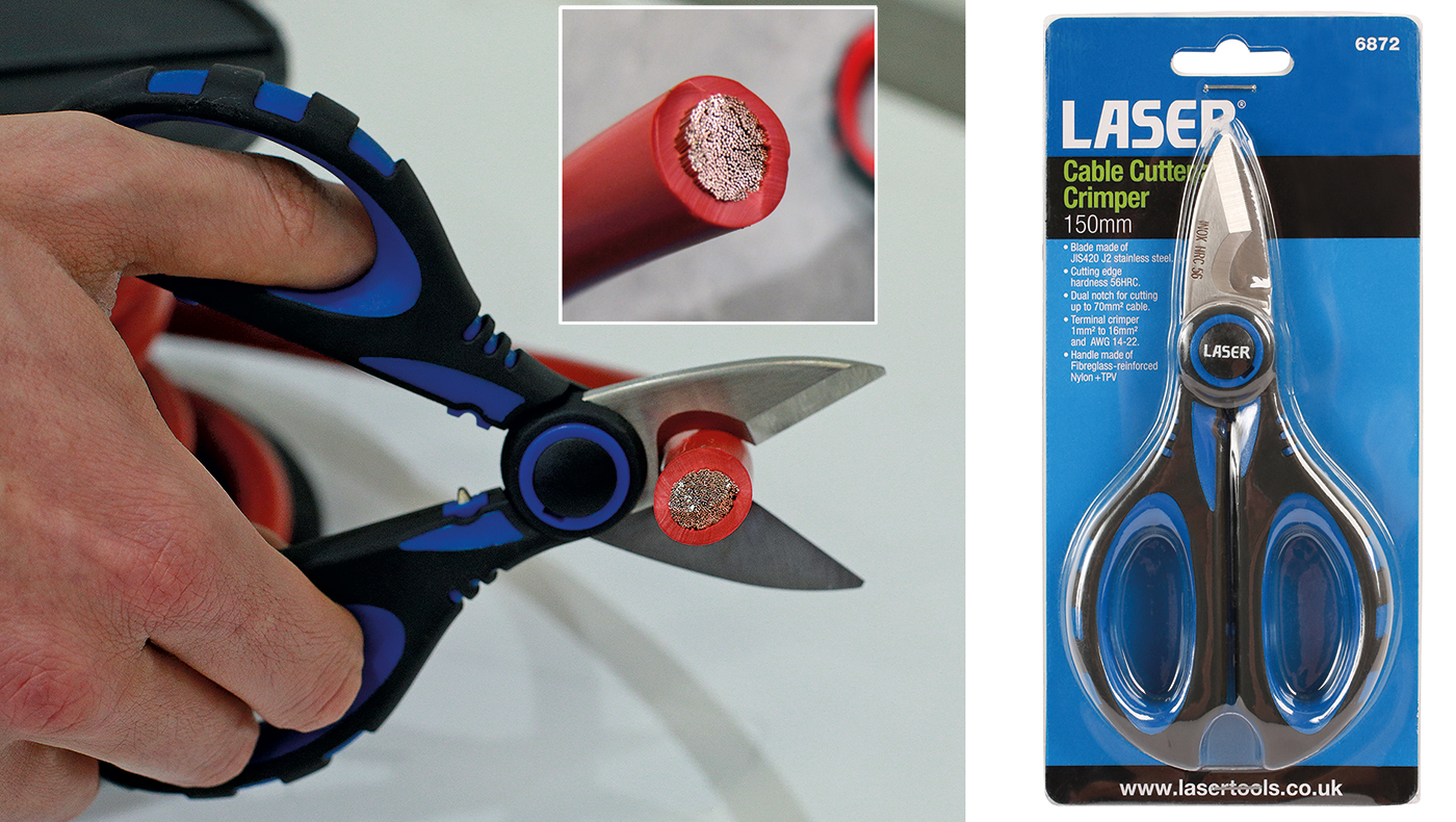 Cut battery cable easily and accurately with this neat cable cutter