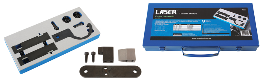 New engine timing tool and flywheel locking kits for the 5.0 Jaguar & Land Rover V8 engines