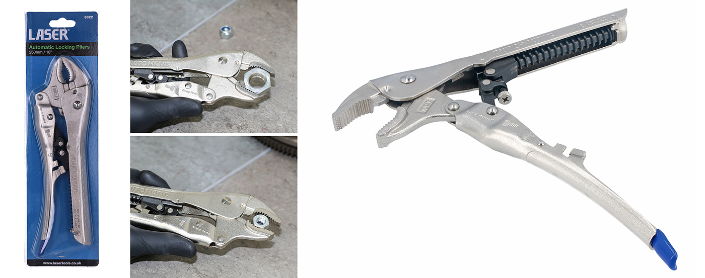 Great new self-adjusting locking pliers from Laser Tools