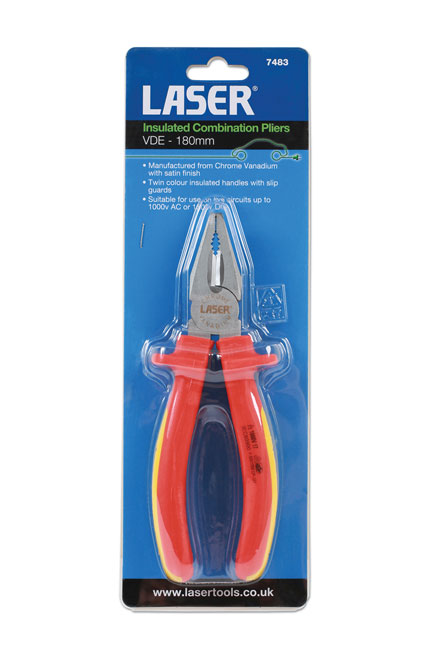 insulated VDE pliers