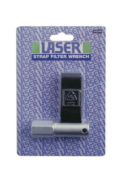 Laser Tools 0235 Oil Strap Filter Wrench - to 120mm dia