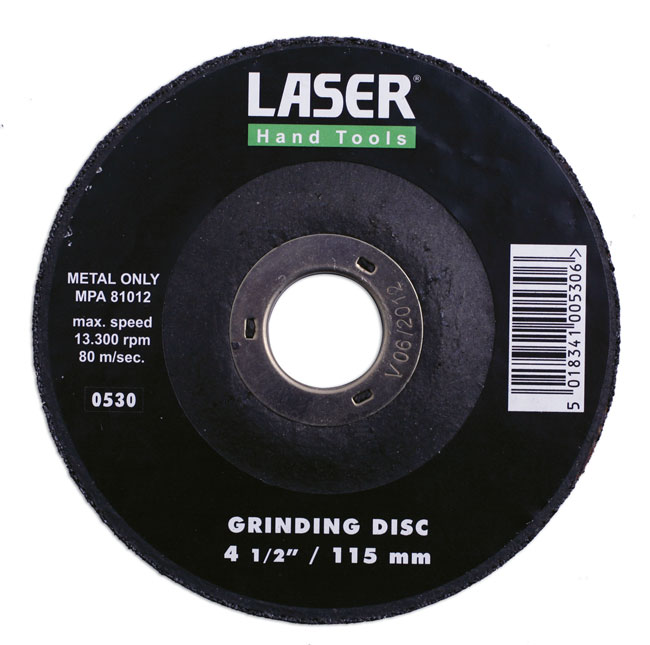 Laser Tools 1371 Grinding Discs 115mm 2pc