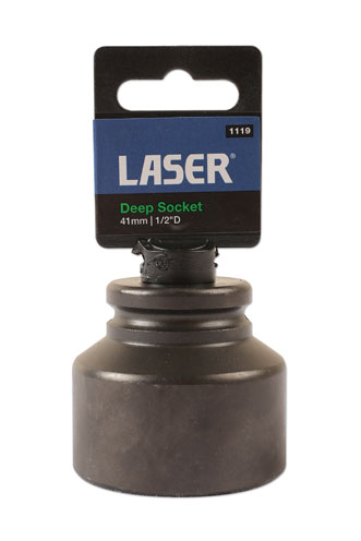 Laser Tools 1119 Impact Socket 1/2"D 41mm