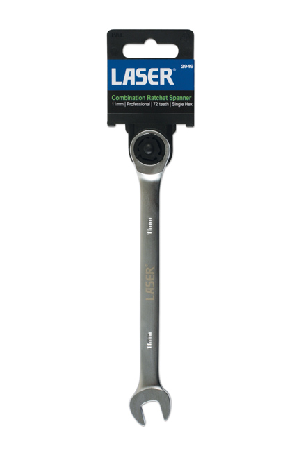 Laser Tools 2949 Ratchet Combination Spanner 11mm