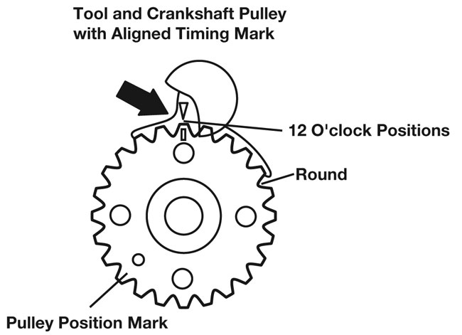 Laser Tools 3241 Crankshaft Locking Tool - for VW