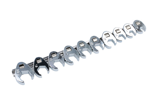 Laser Tools 3282 Crows Foot Wrench Set 3/8"D 10pc