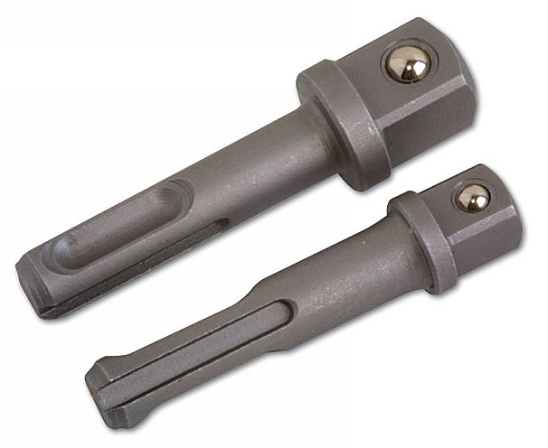 Laser Tools 3330 SDS Shank Socket Adaptors 3/8"D, 1/2"D 2pc