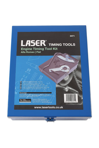 Laser Tools 3471 Engine Timing Tool Kit - for Fiat 1.9 D, TD