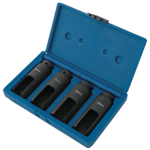 Laser Tools 4843 Diesel Injector Nozzle Sockets 1/2"D 4pc