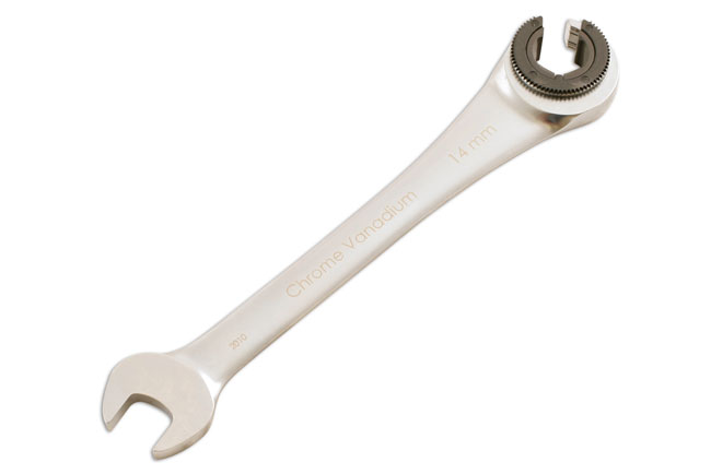 Laser Tools 4903 Ratchet Flare Nut Wrench 14mm