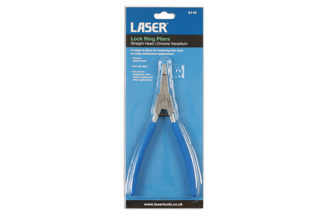 Laser Tools 5118 Lock Ring Pliers - Straight