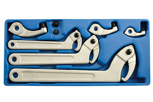Laser Tools 5170 Hook & Pin Wrench Set 11pc
