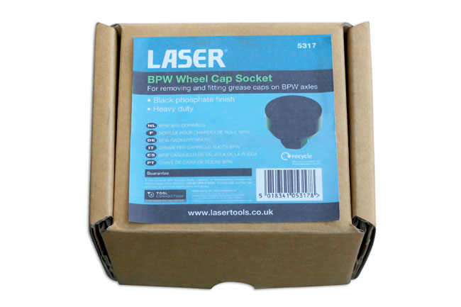 Laser Tools 5317 BPW Axle Nut Socket 65mm