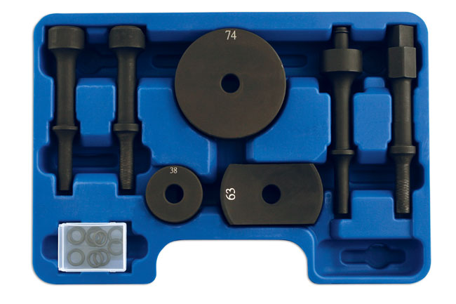 Laser Tools 5359 Vibro Air Chisel Adaptor Set 7pc