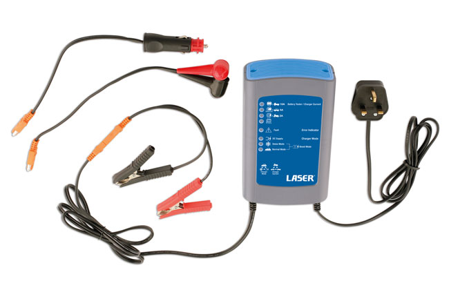 Laser Tools 5475 4 in 1 Intelligent Battery Charger 10A
