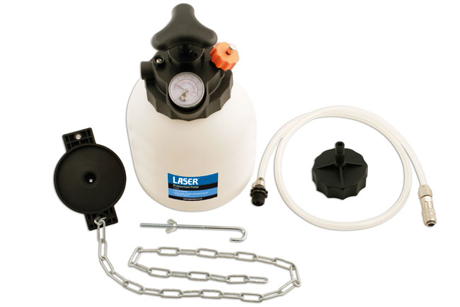 Laser Tools 5642 Manual Brake Bleeder with Universal Adaptor