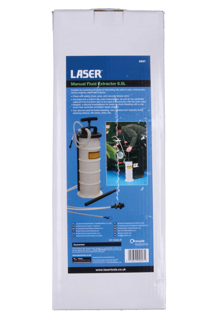Laser Tools 5697 Manual Fluid Extractor 6.5L