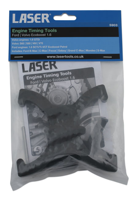 Laser Tools 5903 Engine Timing Tool Kit - for Ford, Volvo 4 Cylinder EcoBoost