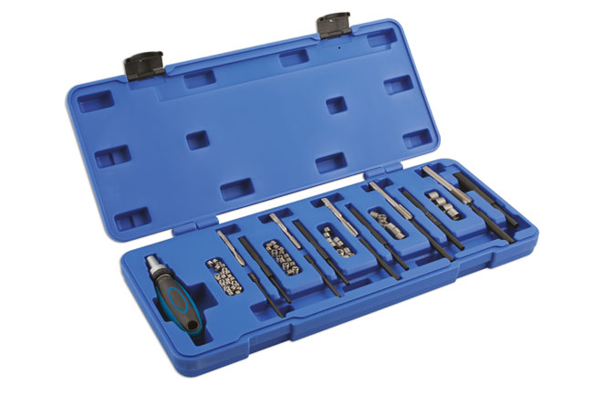 Laser Tools 6012 Thread Repair Kit 76pc