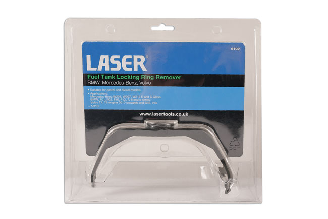 Laser Tools 6192 Fuel Tank Locking Ring Remover 1/2"D