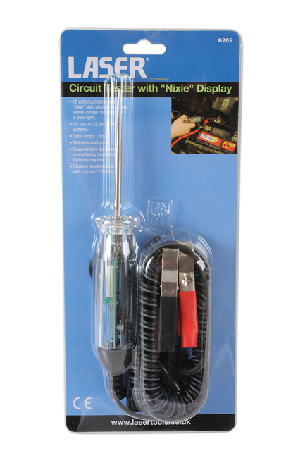 Laser Tools 6269 Circuit Tester with Nixie Display