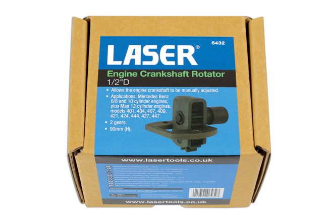 Laser Tools 6432 Crankshaft Rotator 1/2"D