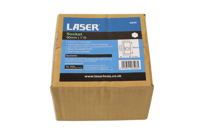 Laser Tools 6506 Socket 1"D 90mm