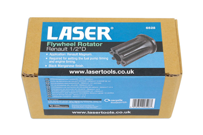 Laser Tools 6528 Crankshaft Rotator 1/2"D - for Renault