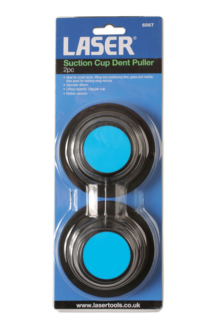 Laser Tools 6567 Suction Cup Dent Puller 2pc