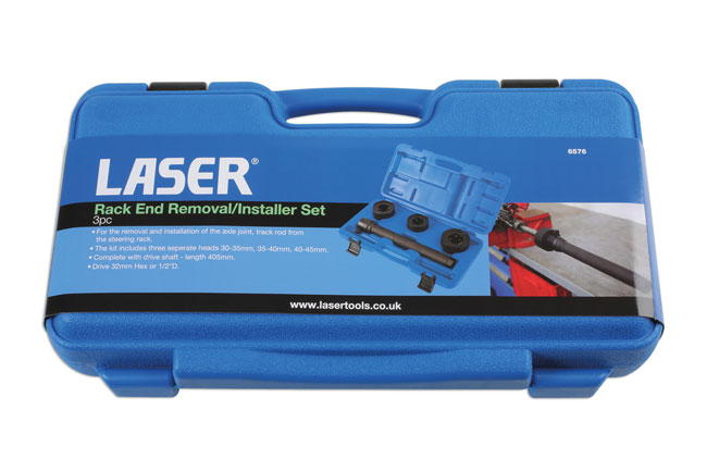 Laser Tools 6576 Rack End Removal/Installer Set 3pc