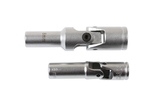 Laser Tools 6741 Glow Plug Socket Set 1/4"D 3pc