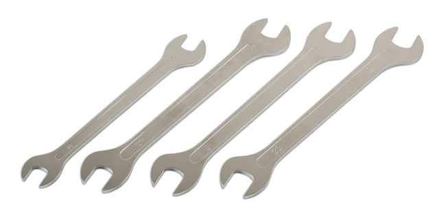 Laser Tools 6789 Ultra Thin Open Ended Spanner Set 4pc