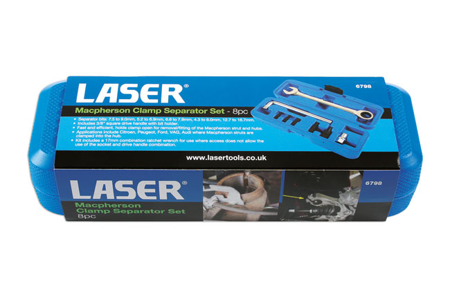 Laser Tools 6798 MacPherson Clamp Separator Set
