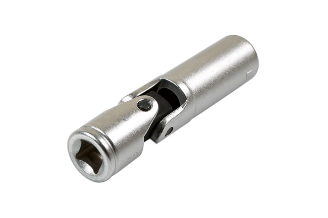 Laser Tools 6837 Universal Joint Glow Plug Socket 1/4"D 9mm