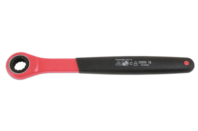 Laser Tools 6883 Insulated Ratchet Ring Spanner 13mm