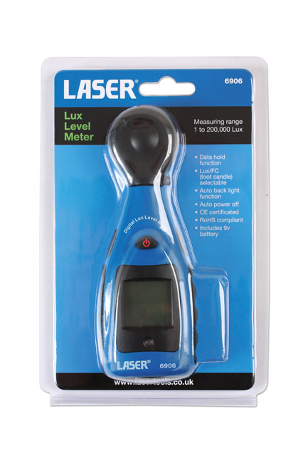 Laser Tools 6906 Lux Level Meter