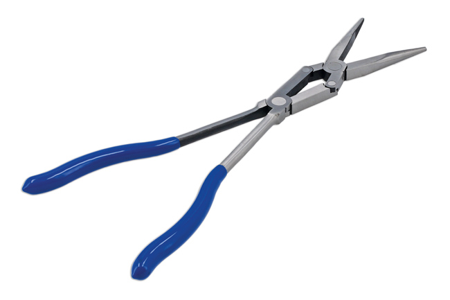 Laser Tools 6967 Double Jointed Long Nose Pliers 345mm