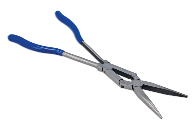 Laser Tools 6967 Double Jointed Long Nose Pliers 345mm