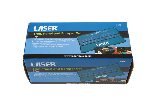 Laser Tools 6978 Trim and Panel Removal Kit 27pc