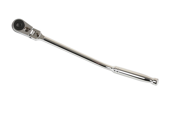 Laser Tools 7065 Low Profile Flexi-Head Ratchet with Cranked Handle 3/8"D