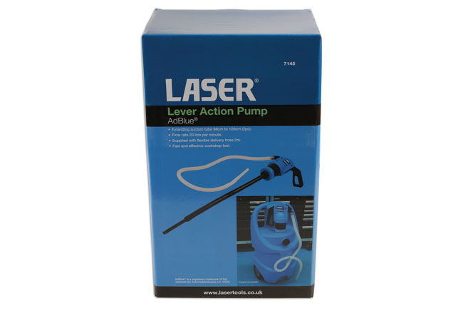 Laser Tools 7145 Lever Action Pump - AdBlue®