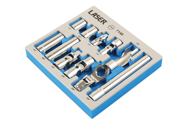 Laser Tools 7148 Master Socket Set 13mm 11pc