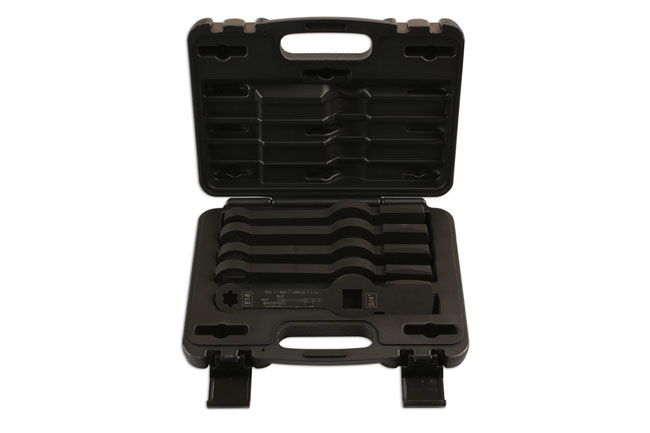 Laser Tools 7160 Brake Caliper Wrench Set 5pc - for HGV