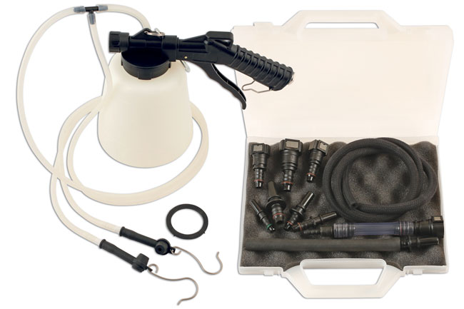 Laser Tools 7184 Pneumatic Diesel Bleeding Kit & Vacuum Fluid Extractor