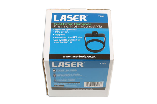 Laser Tools 7193 Fuel Filter Remover 1/2"D 71mm