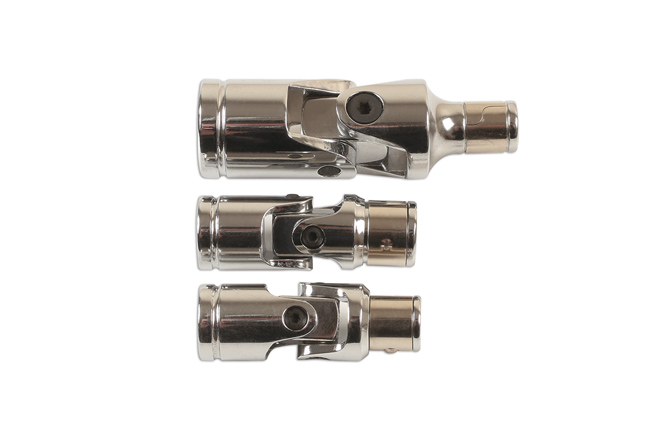 Laser Tools 7255 Universal Joint Bit Adaptor Set 3pc