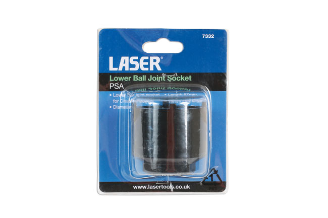 Laser Tools 7332 Upper Ball Joint Socket 60mm - for PSA