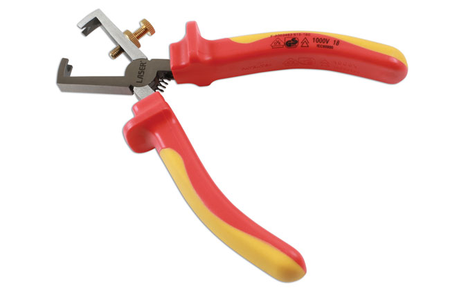 Laser Tools 7423 Insulated Wire Stripping Pliers 160mm